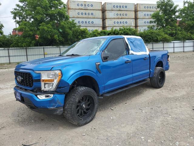 FORD F150 SUPER 2021 with VIN 1FTEW1EP4MKE35548 - Photo from auction