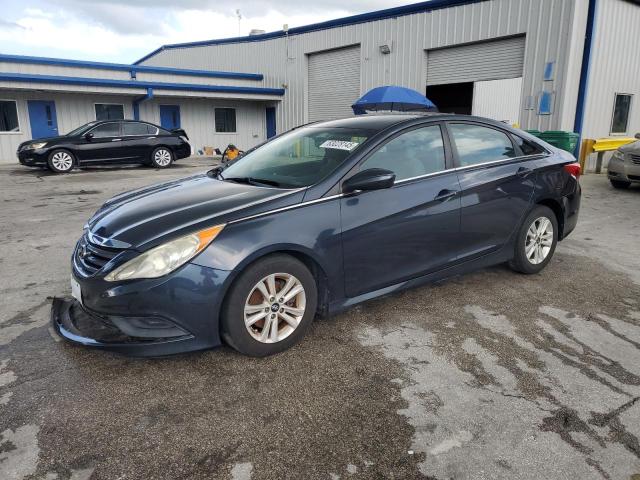 HYUNDAI SONATA GLS 2014 with VIN 5NPEB4AC8EH876650 - Photo from auction