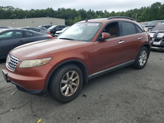 INFINITI FX35 2006 with VIN JNRAS08W66X202283 - Photo from auction