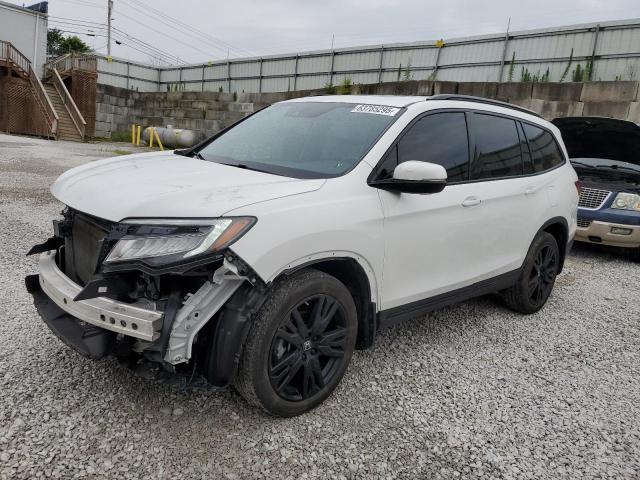 HONDA PILOT BLAC 2021 with VIN 5FNYF6H73MB056639 - Photo from auction