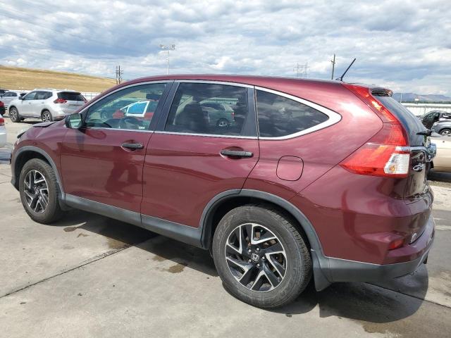 Photo 2 from auction – 2016 HONDA CR-V SE with VIN 5J6RM4H49GL043295