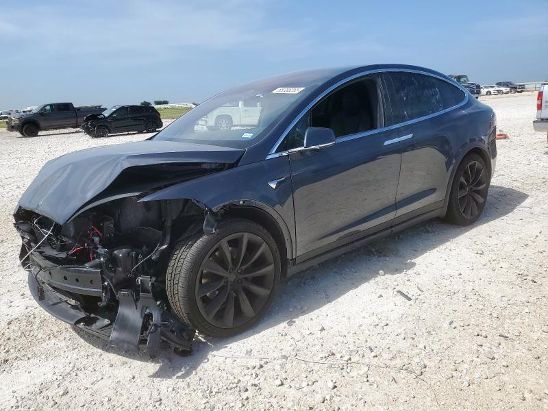 TESLA MODEL X 2020 with VIN 5YJXCBE25LF305236 - Photo from auction