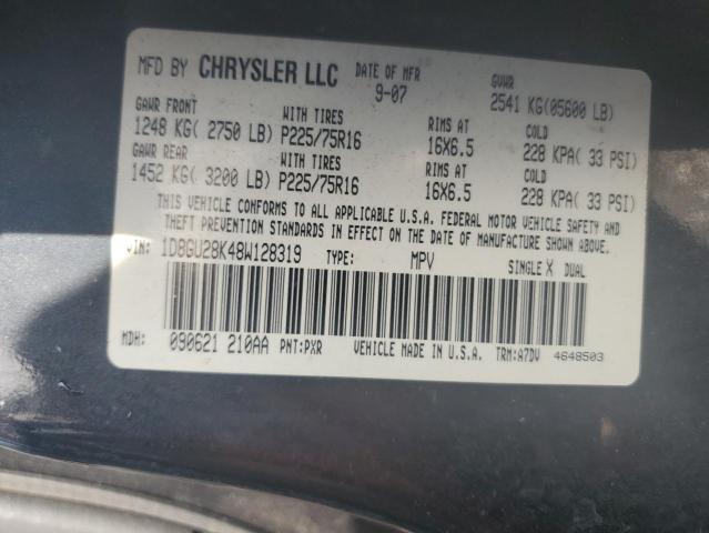 Photo 14 from auction – 2008 DODGE NITRO SXT with VIN 1D8GU28K48W128319