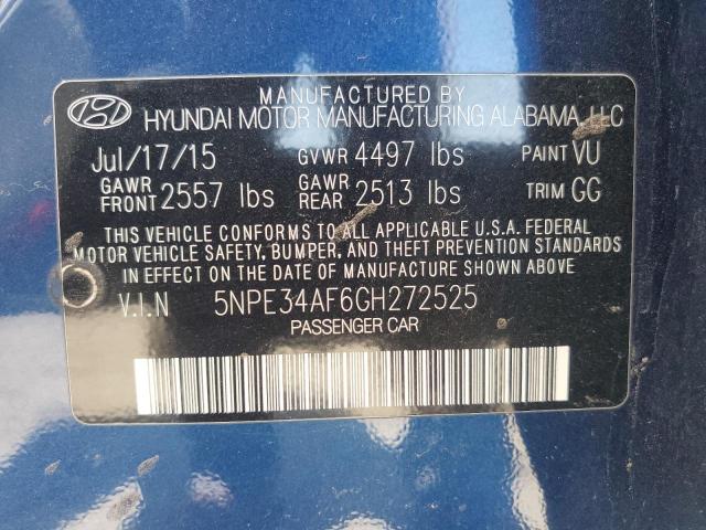 Photo 14 from auction – 2016 HYUNDAI SONATA SPO with VIN 5NPE34AF6GH272525