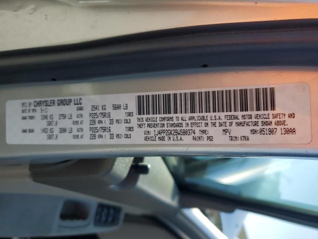 Photo 14 from auction – 2011 JEEP LIBERTY SP with VIN 1J4PP2GK2BW580374