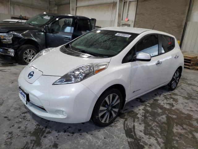 NISSAN LEAF S 2017 with VIN 1N4BZ0CP8HC302773 - Photo from auction