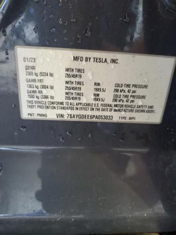Photo 14 from auction – 2023 TESLA MODEL Y with VIN 7SAYGDEE6PA053033