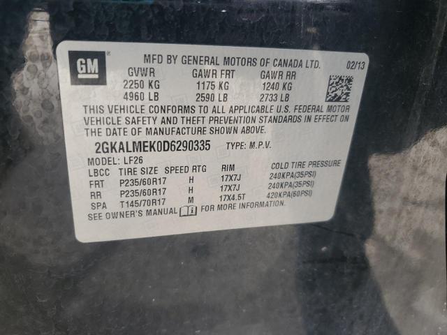 Photo 14 from auction – 2013 GMC TERRAIN SL with VIN 2GKALMEK0D6290335