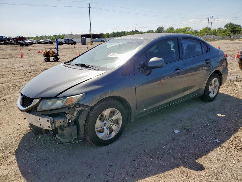 HONDA CIVIC LX 2013 with VIN 19XFB2F57DE020083 - Photo from auction
