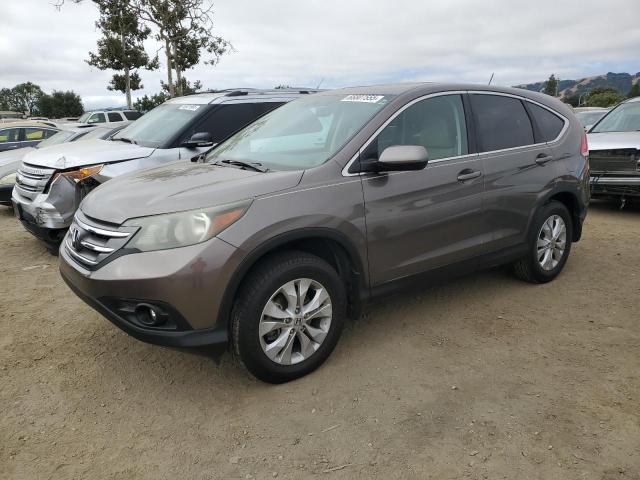 HONDA CR-V EX 2014 with VIN 2HKRM4H54EH657428 - Photo from auction
