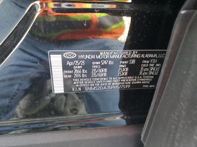 Photo 14 from auction – 2023 HYUNDAI SANTA FE S with VIN 5NMS2DAJ5PH577599