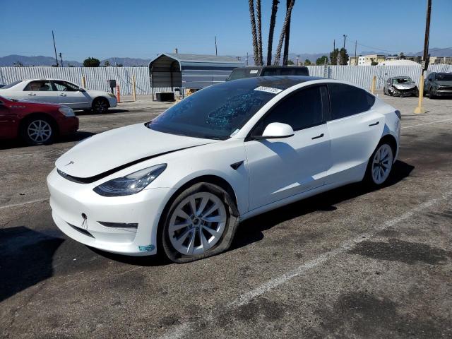 TESLA MODEL 3 2022 with VIN 5YJ3E1EB8NF244924 - Photo from auction