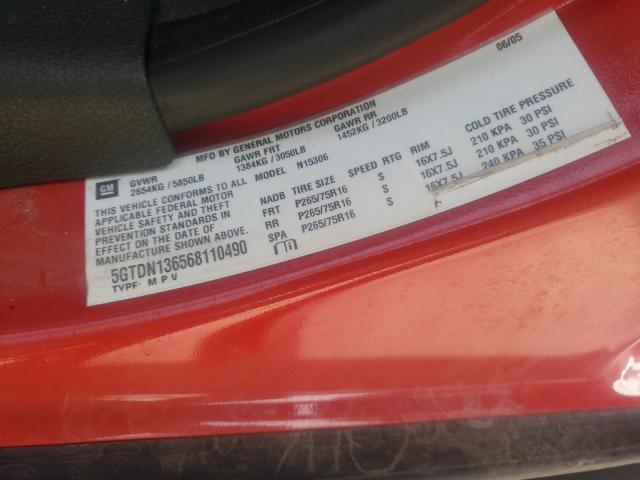 Photo 14 from auction – 2006 HUMMER H3 with VIN 5GTDN136568110490