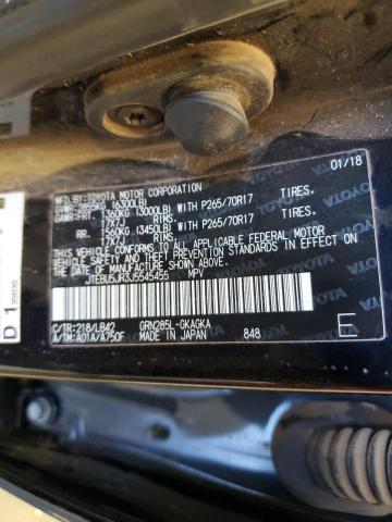 Photo 14 from auction – 2018 TOYOTA 4RUNNER SR with VIN JTEBU5JR3J5545455