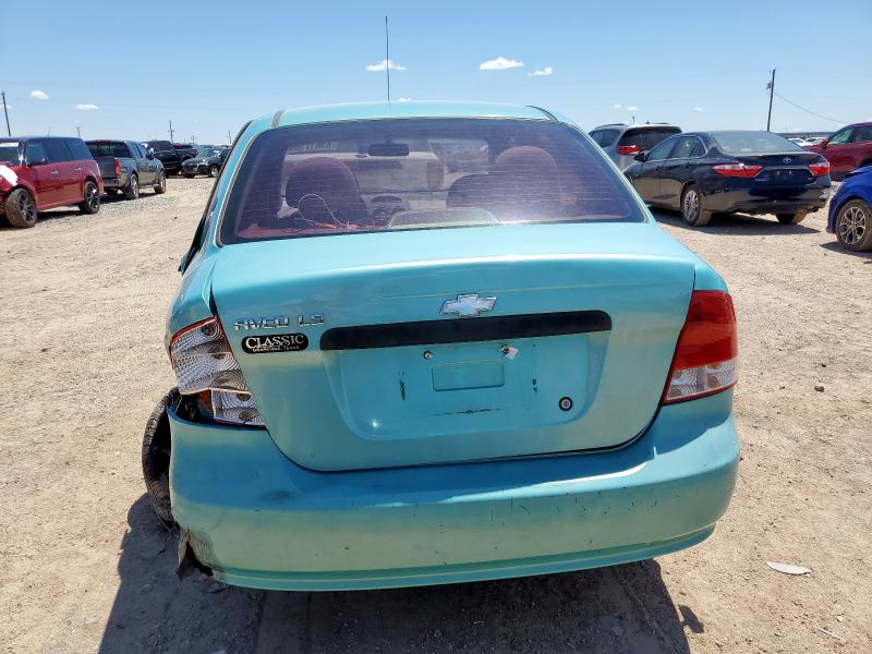 Photo 6 from auction – 2005 CHEVROLET AVEO BASE with VIN KL1TD526X5B384453