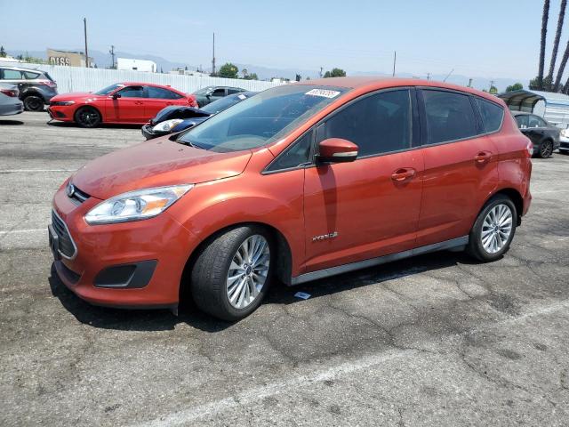 FORD C-MAX SE 2018 with VIN 1FADP5AUXJL103220 - Photo from auction