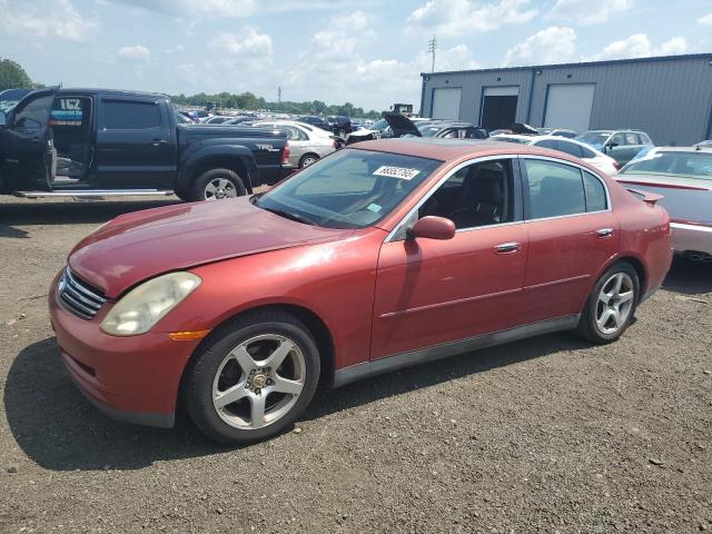 INFINITI G35 2003 with VIN JNKCV51E53M010458 - Photo from auction