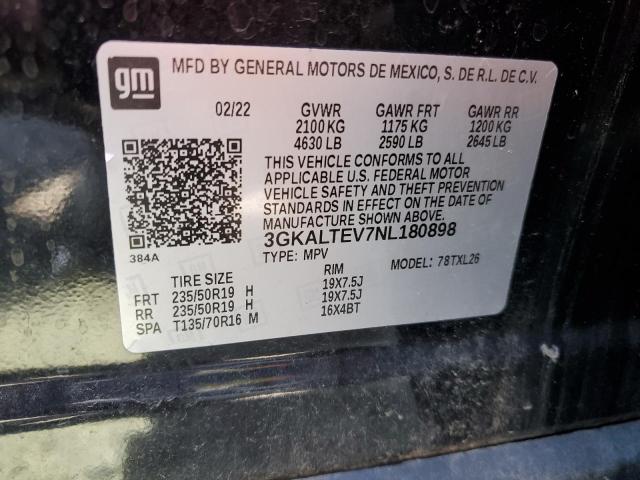 Photo 14 from auction – 2022 GMC TERRAIN SL with VIN 3GKALTEV7NL180898