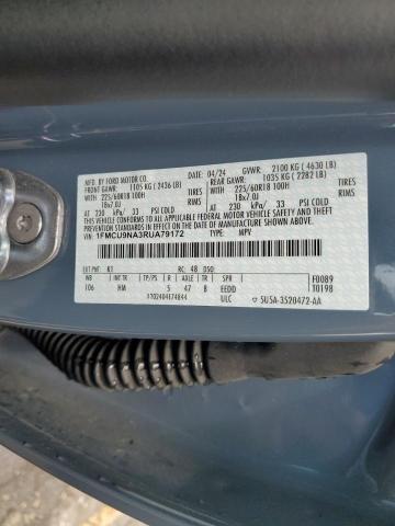 Photo 14 from auction – 2024 FORD ESCAPE ST with VIN 1FMCU9NA3RUA79172