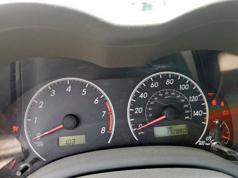 Photo 9 from auction – 2009 TOYOTA COROLLA with VIN 1NXBU40EX9Z016241
