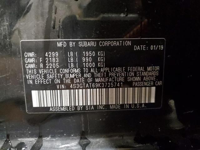 Photo 14 from auction – 2019 SUBARU IMPREZA LI with VIN 4S3GTAT69K3725741