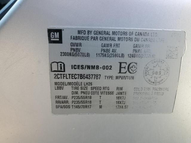 Photo 14 from auction – 2011 GMC TERRAIN SL with VIN 2CTFLTEC7B6437787