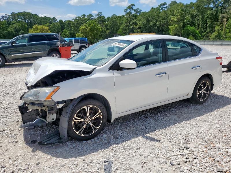 NISSAN SENTRA S 2013 with VIN 3N1AB7AP2DL702397 - Photo from auction