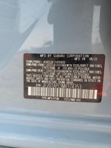 Photo 14 from auction – 2021 SUBARU CROSSTREK with VIN JF2GTAPC9MH374353