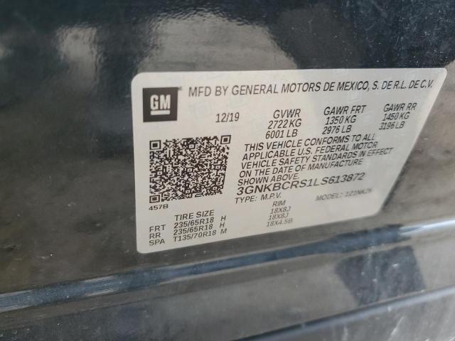 Photo 14 from auction – 2020 CHEVROLET BLAZER 2LT with VIN 3GNKBCRS1LS613872