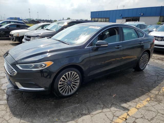 FORD FUSION SE 2018 with VIN 3FA6P0HD3JR166162 - Photo from auction