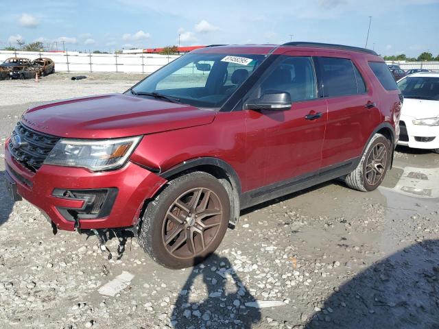 FORD EXPLORER S 2016 with VIN 1FM5K8GT4GGA61279 - Photo from auction