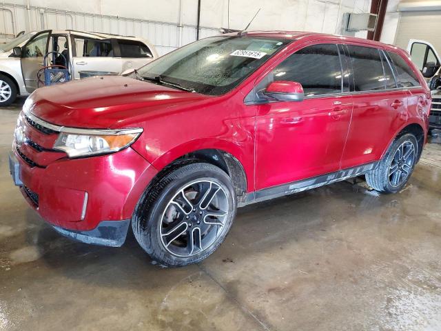 FORD EDGE SEL 2014 with VIN 2FMDK4JC7EBA18153 - Photo from auction