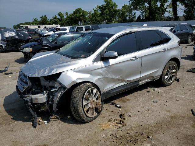 FORD EDGE TITANIUM 2017 with VIN 2FMPK3K9XHBC54746 - Photo from auction