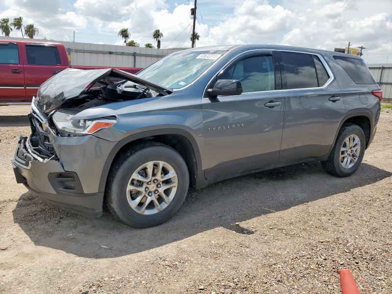 CHEVROLET TRAVERSE L 2021 with VIN 1GNERFKW9MJ240977 - Photo from auction