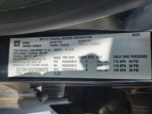 Photo 14 from auction – 2007 HUMMER H3 with VIN 5GTDN13E878200970