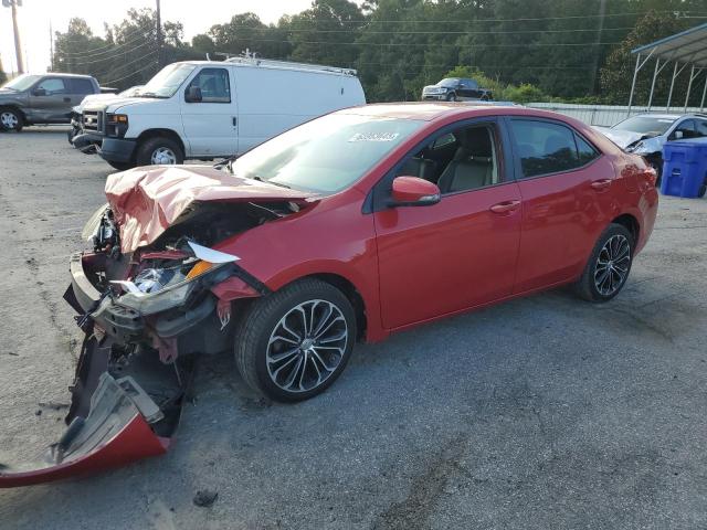 TOYOTA COROLLA L 2015 with VIN 2T1BURHE4FC262944 - Photo from auction