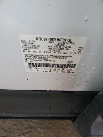 Photo 14 from auction – 2014 FORD EXPLORER X with VIN 1FM5K8D87EGB47750