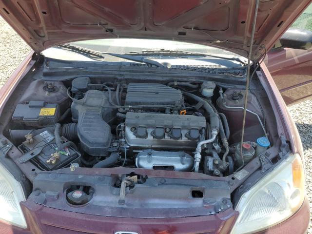 Photo 11 from auction – 2002 HONDA CIVIC LX with VIN 2HGES16512H516456