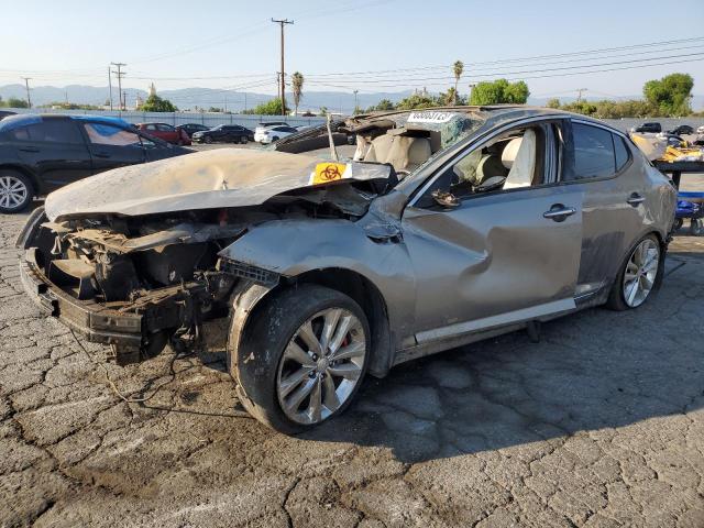 KIA OPTIMA SX 2015 with VIN 5XXGR4A63FG505665 - Photo from auction