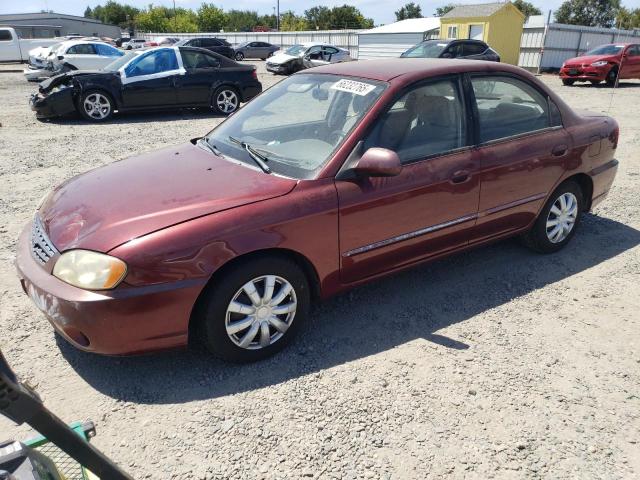 KIA SPECTRA BA 2002 with VIN KNAFB121025201335 - Photo from auction