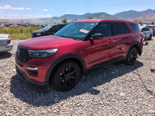 FORD EXPLORER S 2022 with VIN 1FM5K8GC6NGA50412 - Photo from auction