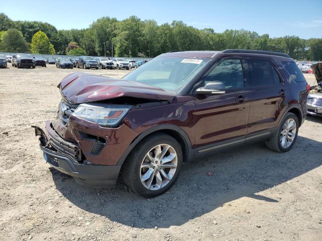 FORD EXPLORER X 2018 with VIN 1FM5K7D87JGC12066 - Photo from auction