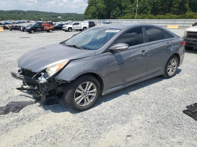 HYUNDAI SONATA GLS 2014 with VIN 5NPEB4AC4EH849865 - Photo from auction