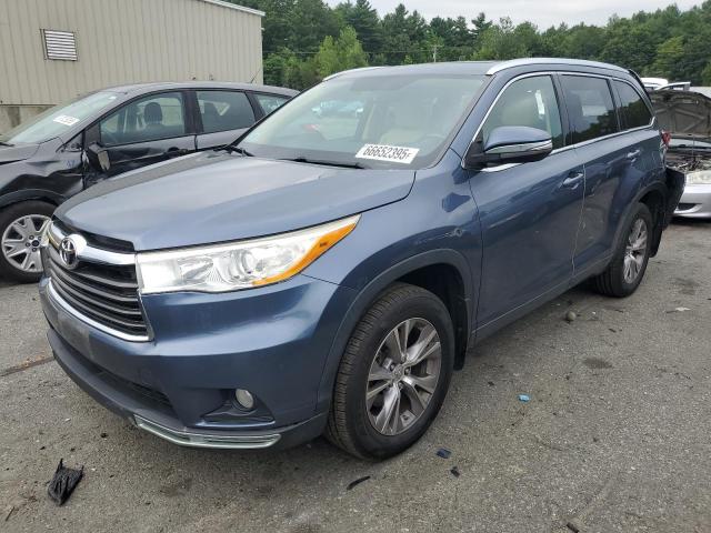 TOYOTA HIGHLANDER 2014 with VIN 5TDJKRFH9ES051629 - Photo from auction
