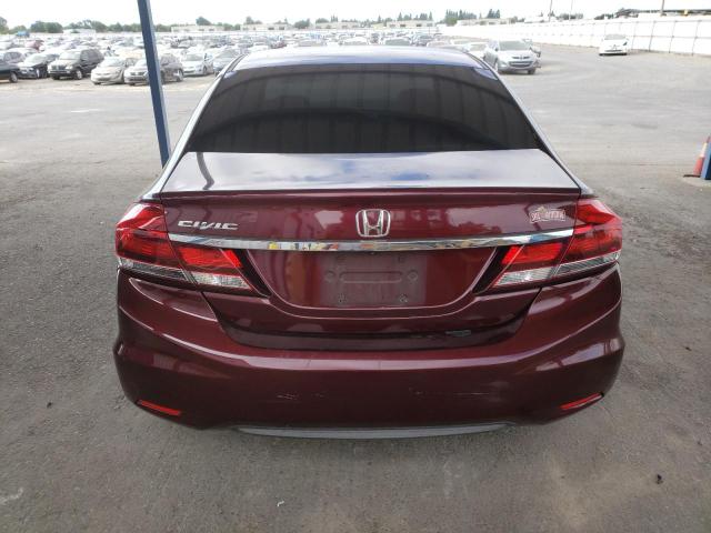 Photo 6 from auction – 2013 HONDA CIVIC LX with VIN 19XFB2F57DE267118