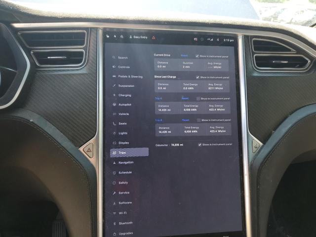 Photo 9 from auction – 2017 TESLA MODEL X with VIN 5YJXCBE29HF037184