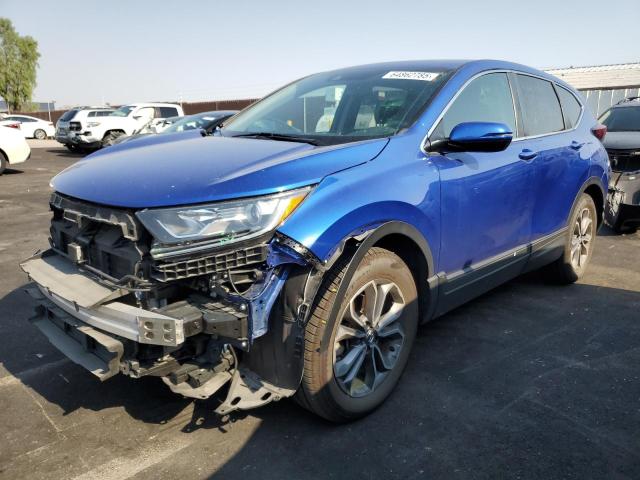 HONDA CR-V EX 2021 with VIN 7FARW2H59ME011320 - Photo from auction