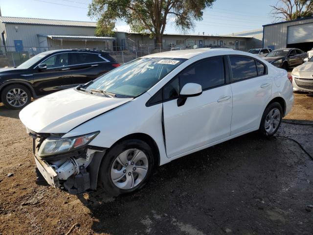 HONDA CIVIC LX 2013 with VIN 19XFB2F56DE045346 - Photo from auction