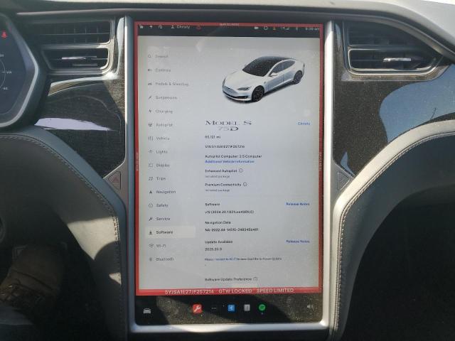 Photo 9 from auction – 2018 TESLA MODEL S with VIN 5YJSA1E27JF257214