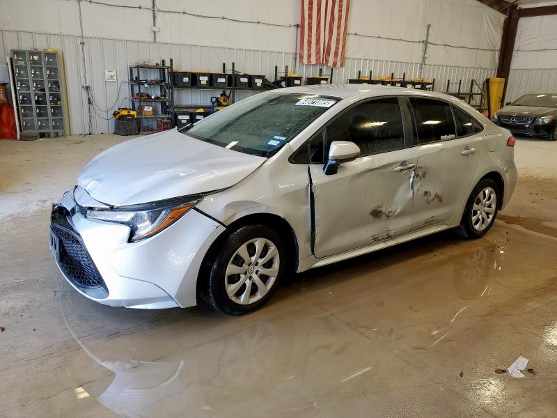 TOYOTA COROLLA LE 2022 with VIN 5YFEPMAE1NP309346 - Photo from auction